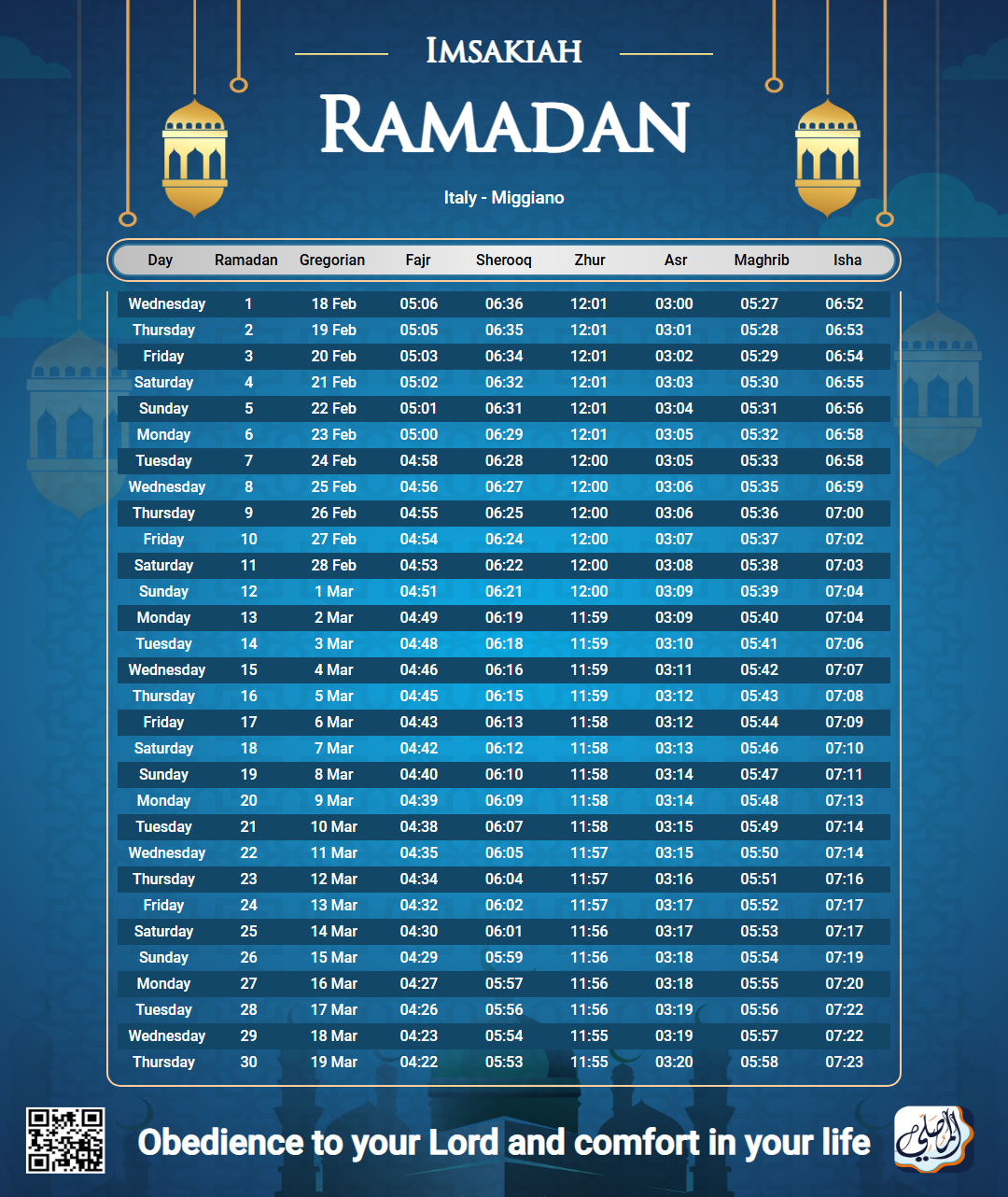 ramadan amsakiah image