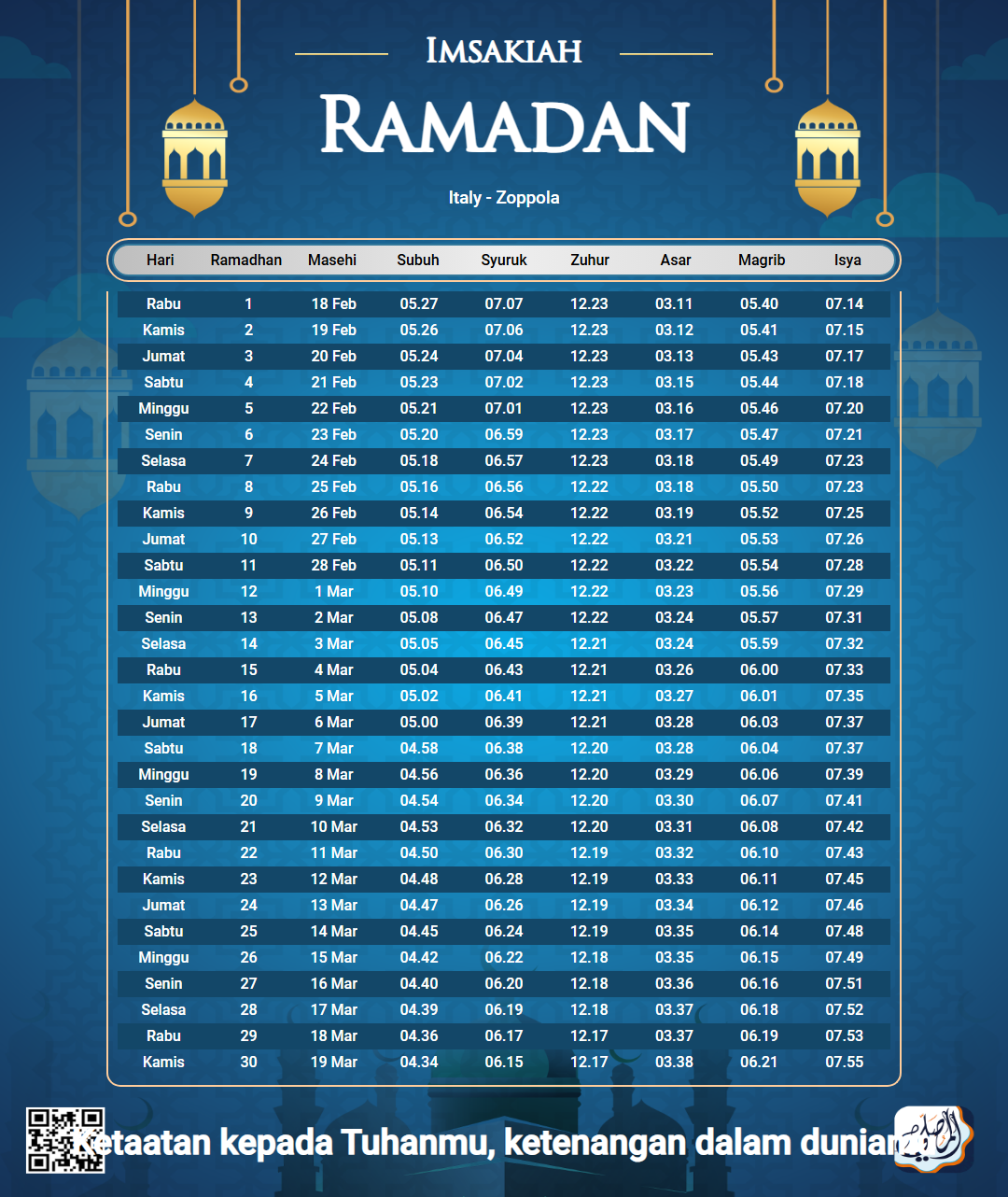 ramadan amsakiah image