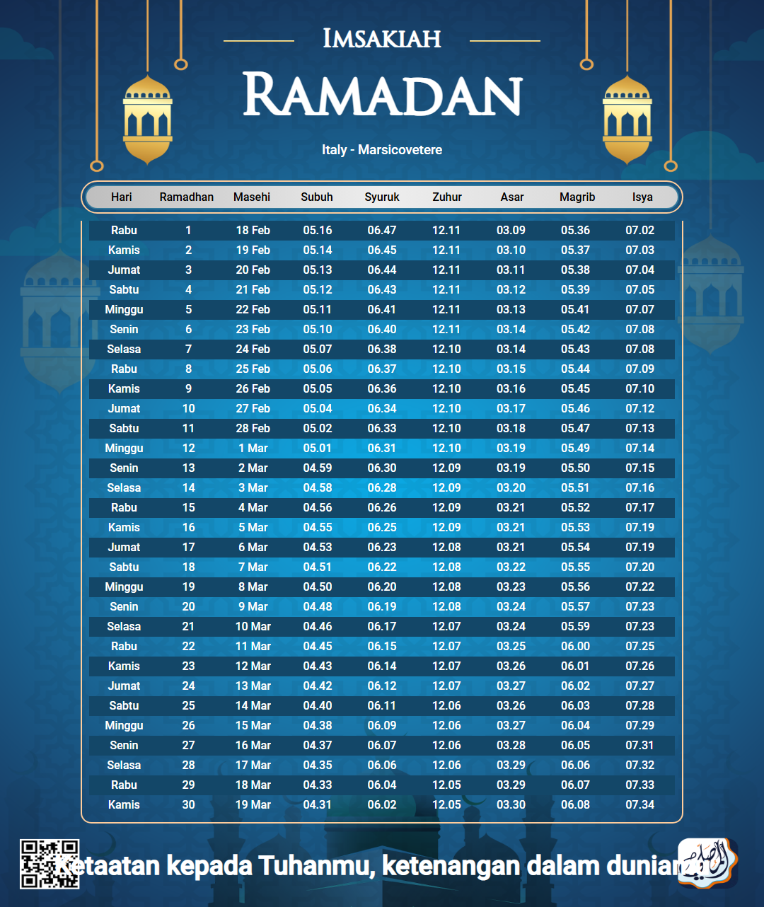 ramadan amsakiah image