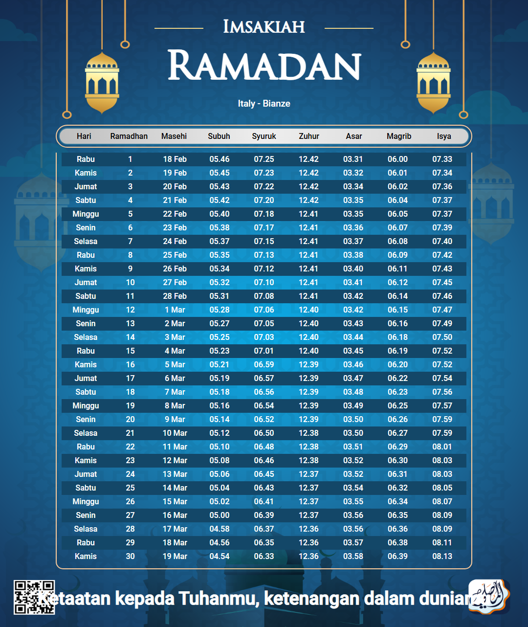 ramadan amsakiah image