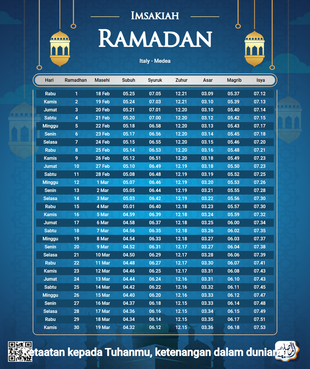 ramadan amsakiah image